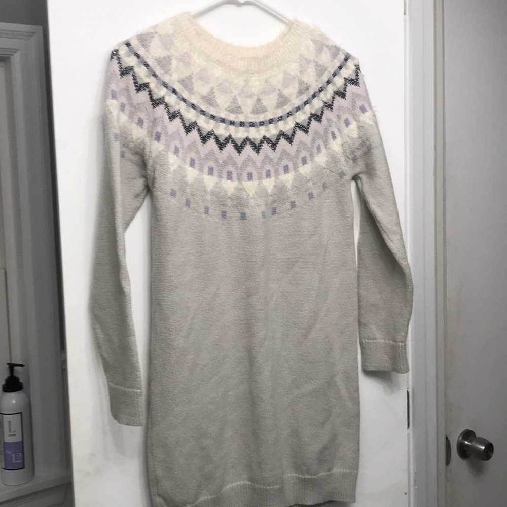 Girls sweater dress